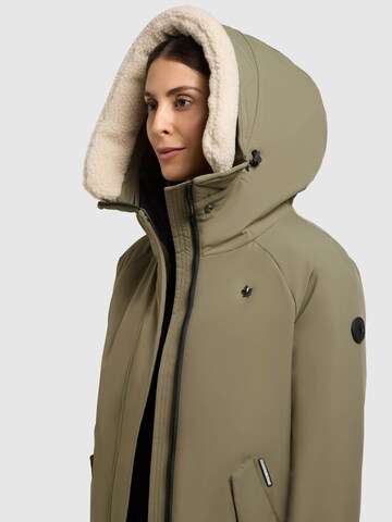 Cappotto invernale 'Semie3' di khujo in verde