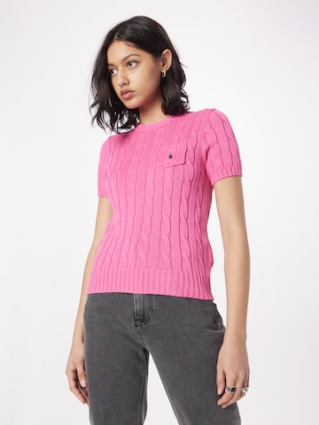 Polo Ralph Lauren Sweater in Pink: front