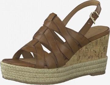 MARCO TOZZI Strap Sandals in Brown