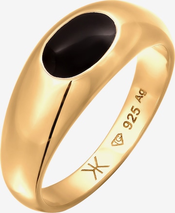 KUZZOI Siegelring in Gold: Vorderseite