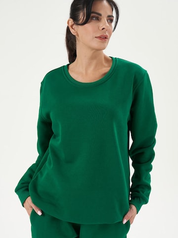 LOUIS LECLER Sweatshirt 'Avery' in Groen