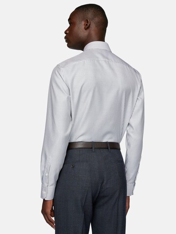 Boggi Milano Slim fit Businessskjorta 'Ultimate' i grön