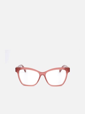 MONCLER Sunglasses in Pink: front