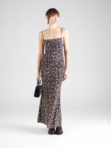 Gina Tricot Kleid in Braun: Vorderseite