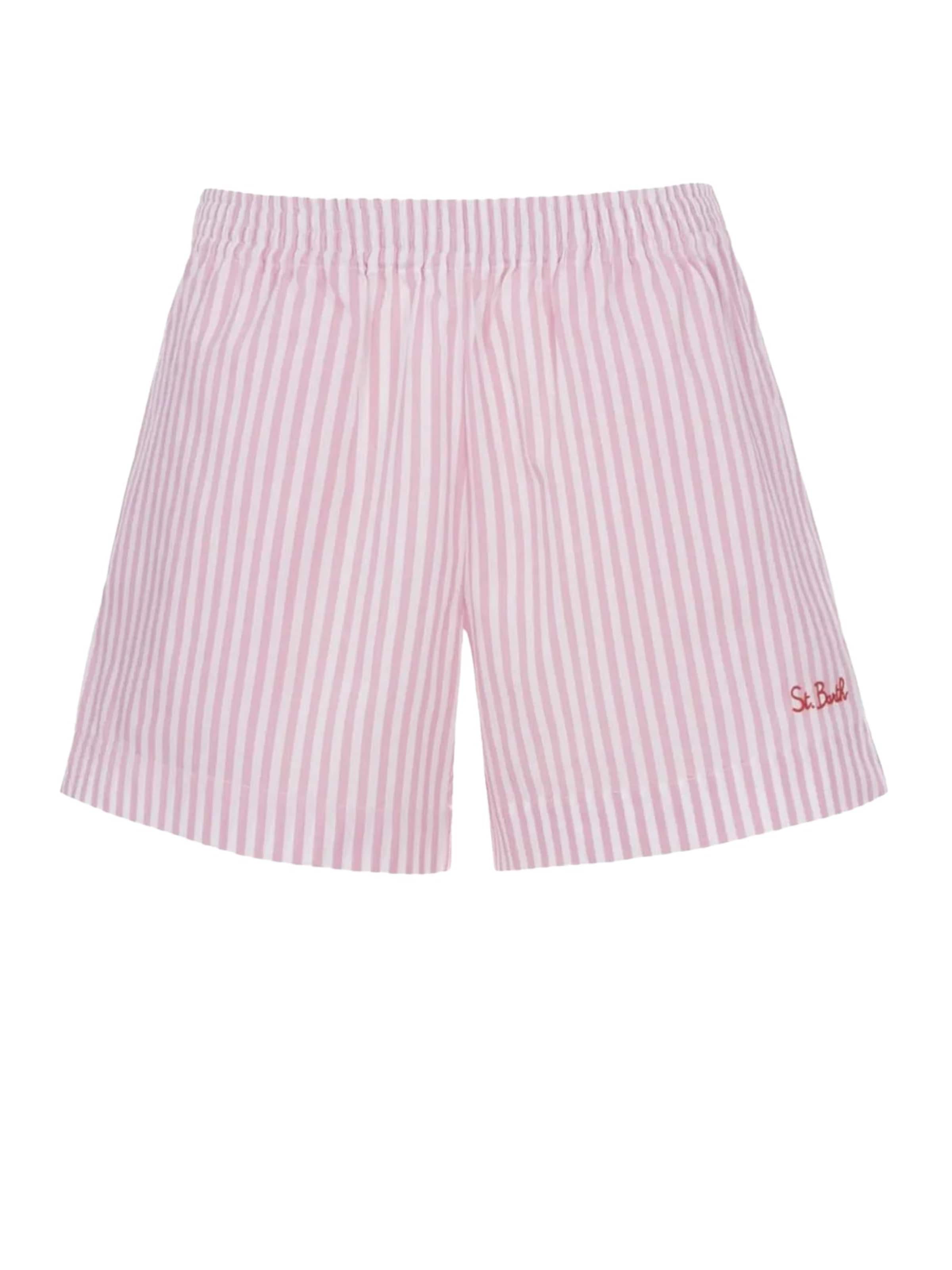 MC2 Saint Barth Regular Trousers in Pink: front