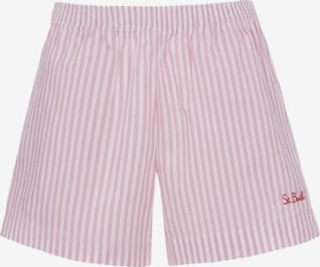 Regular Pantalon MC2 Saint Barth en rose : devant