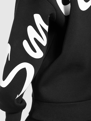 Smilodox Sweatshirt ' Liquid Brail ' in Black