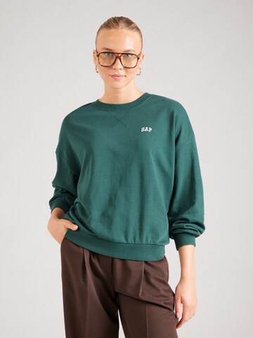 GAP Sweatshirt 'Japan' in Green: front