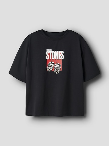 NAME IT - Top 'Glitzer' en negro