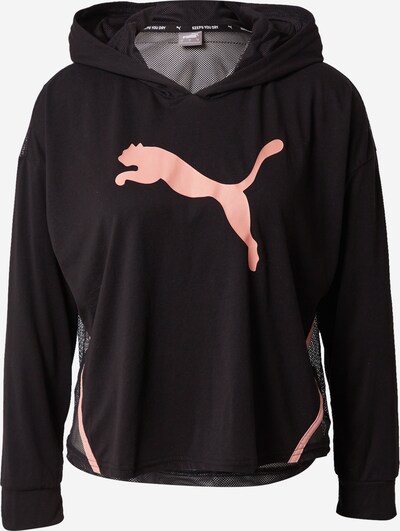 PUMA Sweatshirt de desporto em cor-de-rosa / preto, Vista do produto