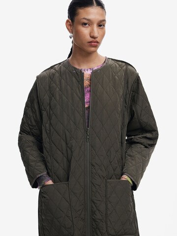 Manteau mi-saison Desigual en vert