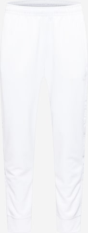 Tapered Pantaloni de la Nike Sportswear pe alb: față