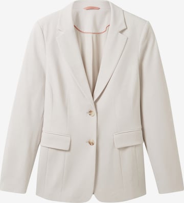 Blazer TOM TAILOR en gris : devant