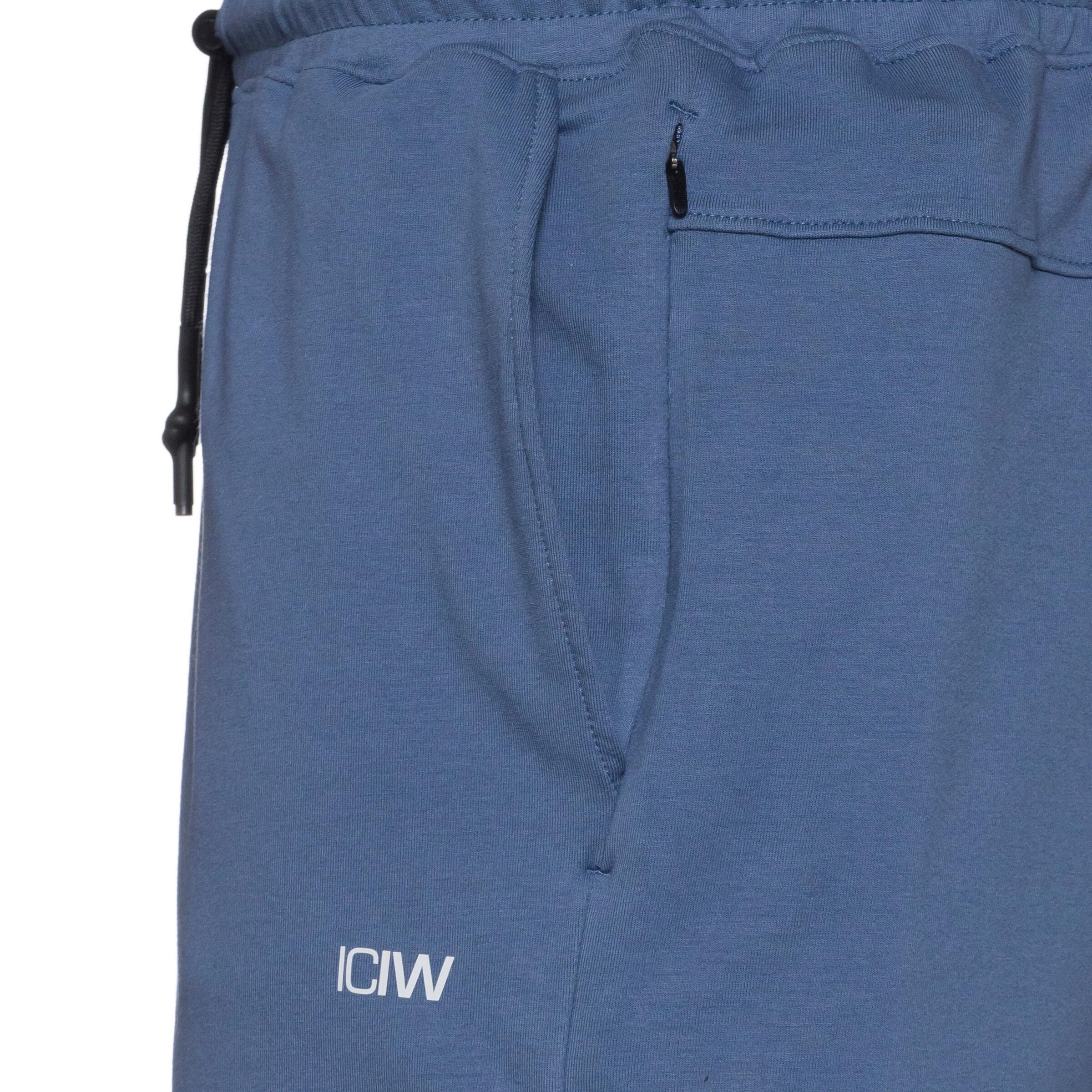 ICANIWILL Regular Workout Pants 'Stride' in Blue