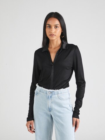 s.Oliver BLACK LABEL Blouse in Zwart: voorkant