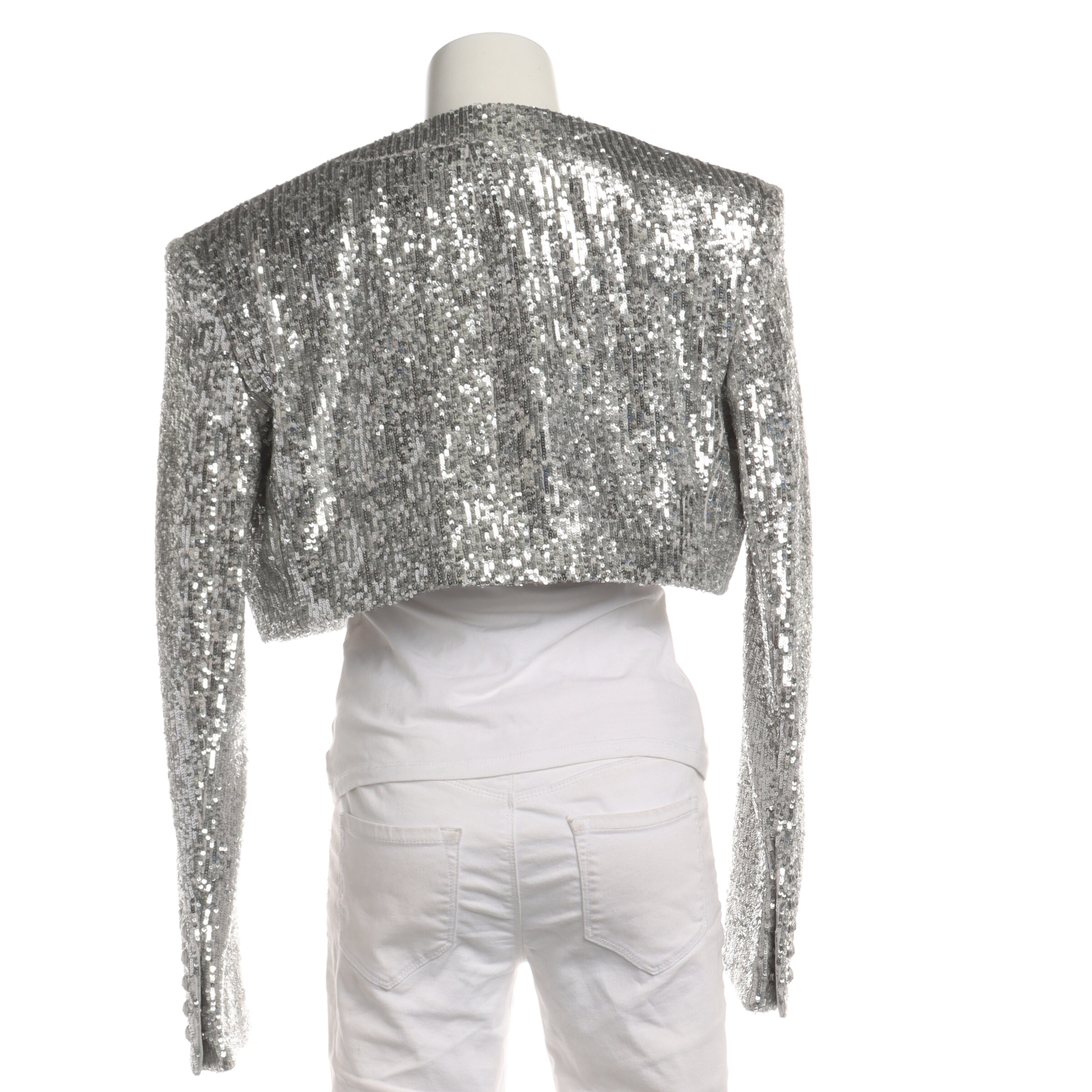 Balmain Blazer in XS in Silver