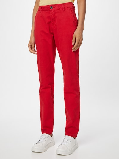 Pantaloni eleganți s.Oliver pe roșu, Vizualizare model