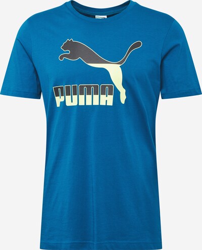 PUMA T-Shirt fonctionnel en bleu / noir / blanc, Vue avec produit