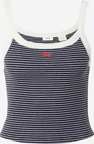 LEVI'S ® Топ 'Essential Sporty Rib Tank' в Синий: спереди