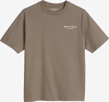 T-Shirt Marc O'Polo en marron : devant