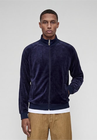 Sergio Tacchini Sweatvest in Blauw: voorkant