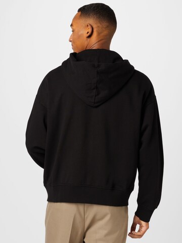 Just Cavalli Zip-Up Hoodie in Black