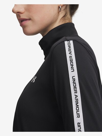 UNDER ARMOUR Functioneel shirt in de kleur Zwart / Wit, Productweergave