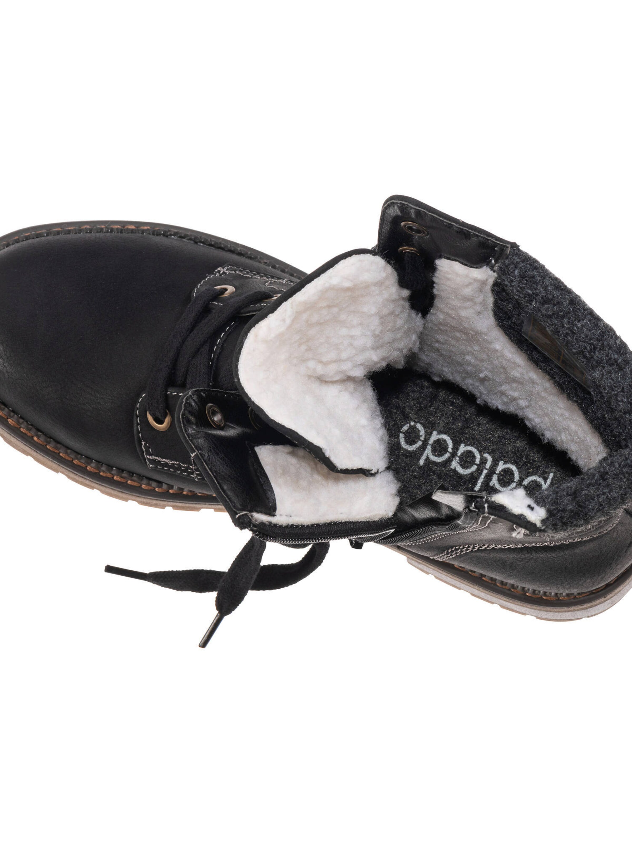 Palado Veterlaarsjes 'Lipsi' in Zwart