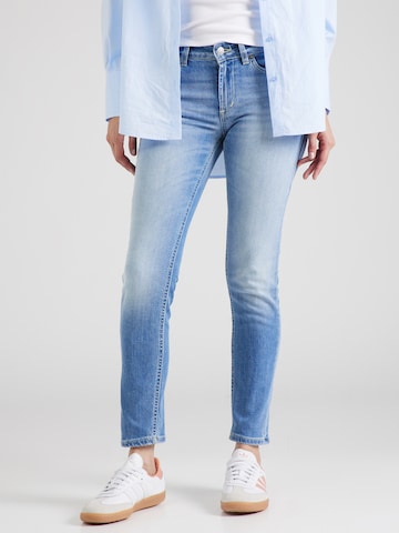 Dondup Slimfit Jeans 'MONROE' in Blauw: voorkant