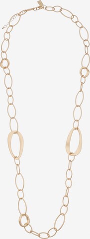 Leslii Necklace in Gold: front