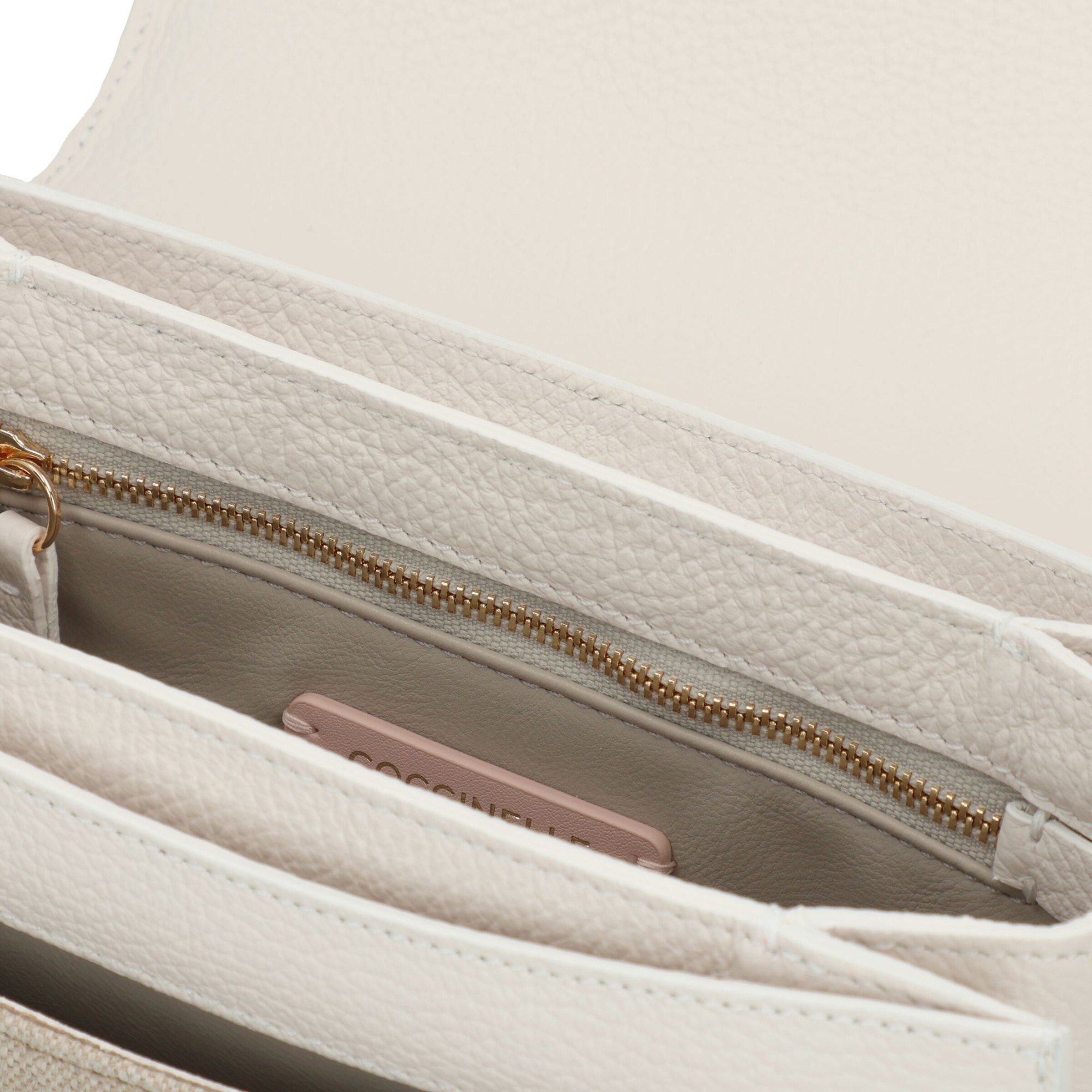 Sac à bandoulière Coccinelle en blanc