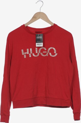 HUGO Red Sweatshirt & Zip-Up Hoodie in XS in Red: front