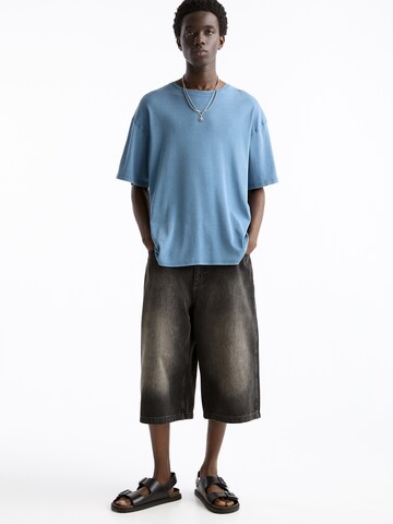 Pull&Bear T-Shirt in Blau