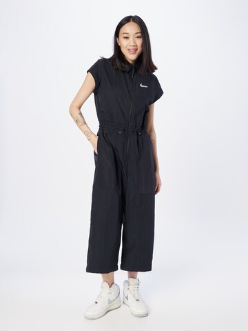 Nike Sportswear Jumpsuit in Zwart: voorkant