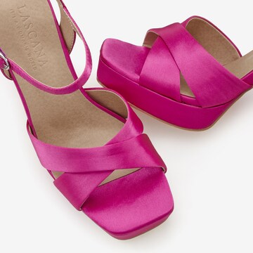 LASCANA Sandale in Pink