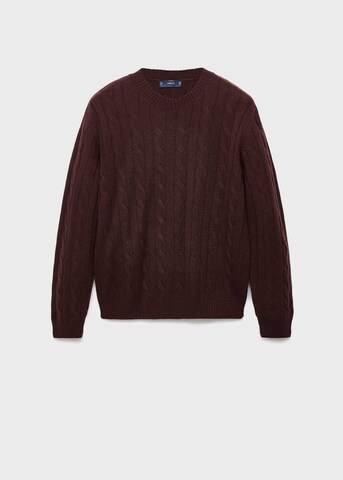 MANGO MAN Sweater 'Bimbo' in Red