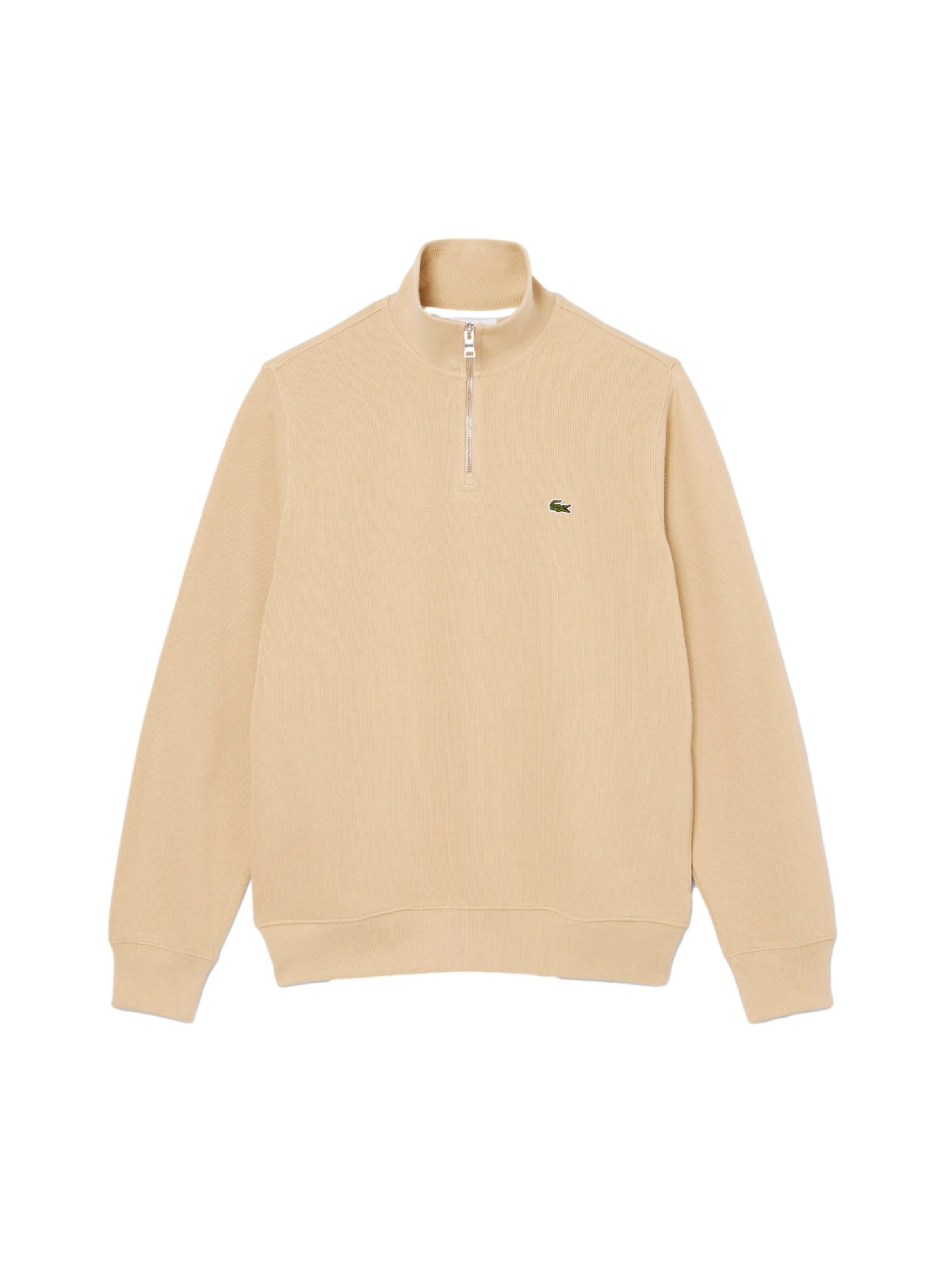 Sweat-shirt LACOSTE en beige : devant