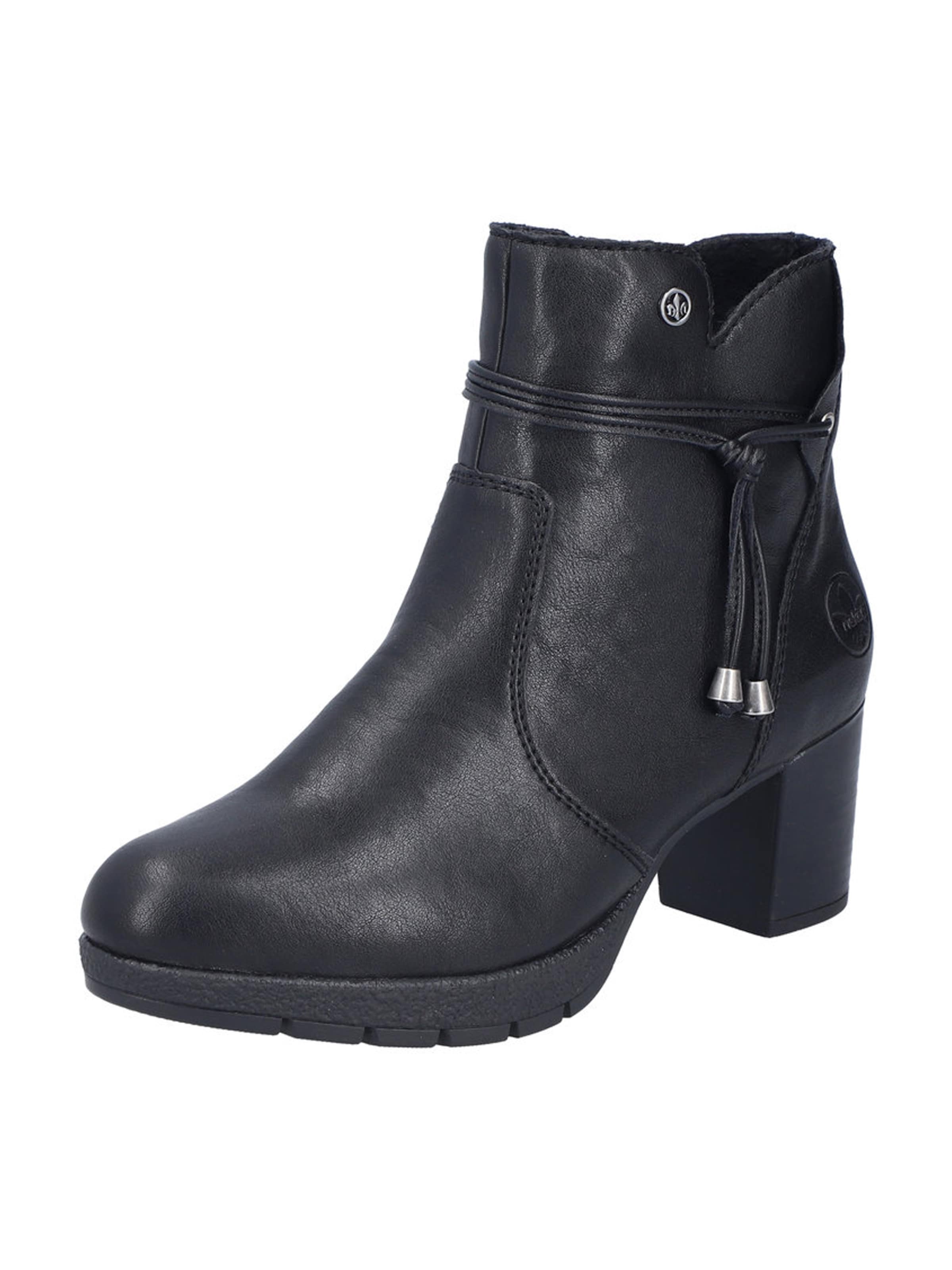 Rieker Μποτάκι σε μαύρο: μπροστά