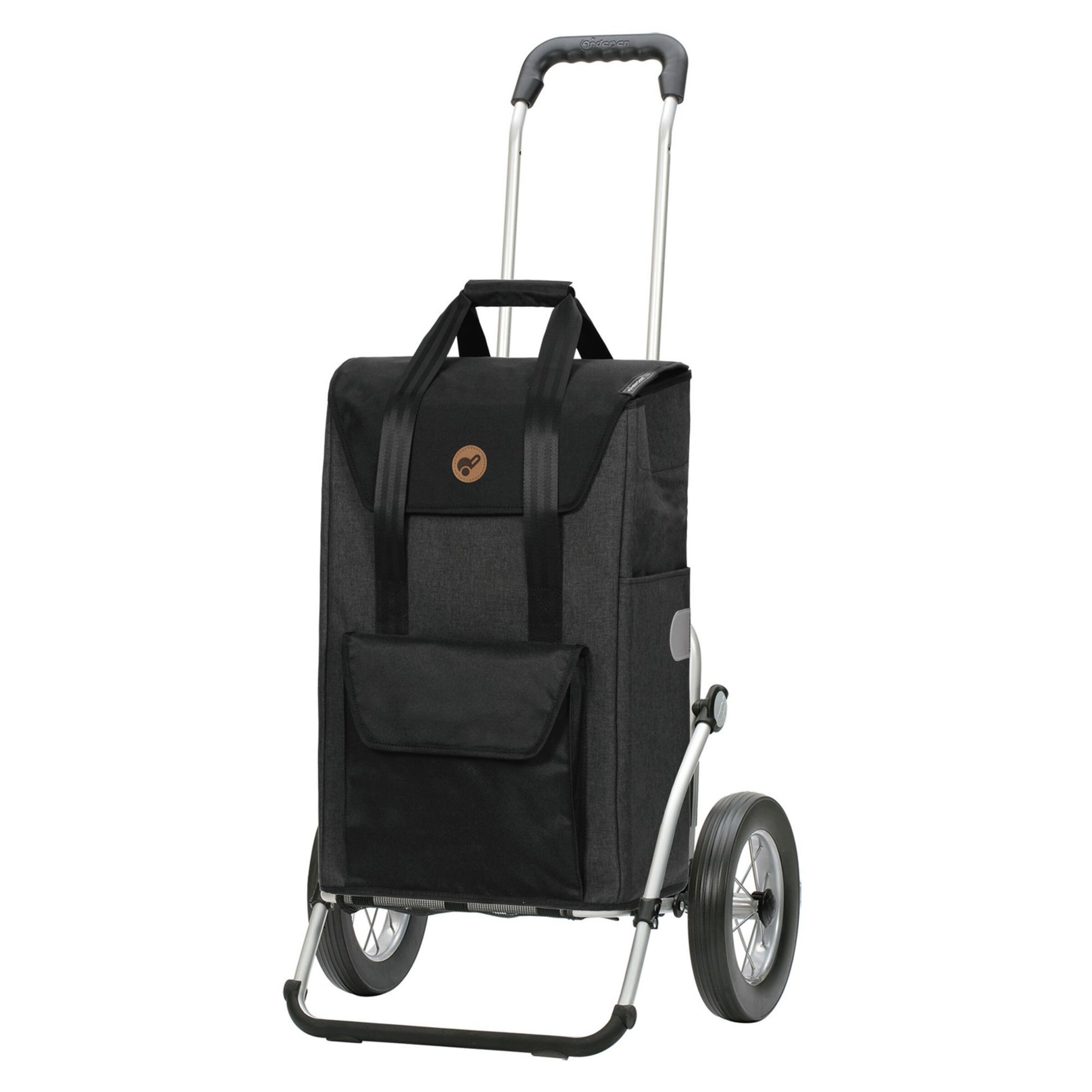 Andersen Shopper Trolley 'Royal' in Grey: front