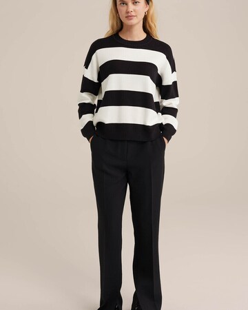 WE Fashion Pullover in Schwarz