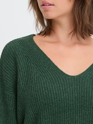 Pull-over ' OXICALLIE ' Oxmo en vert
