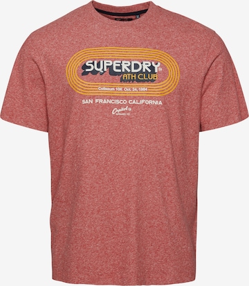 T-Shirt Superdry en orange : devant