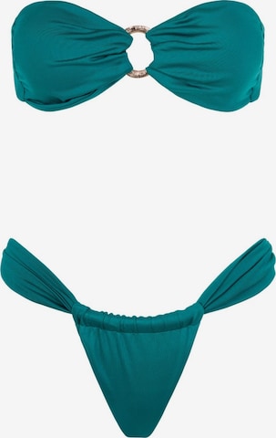 Acuarela Brand Bikini 'Riviera' in Blue: front