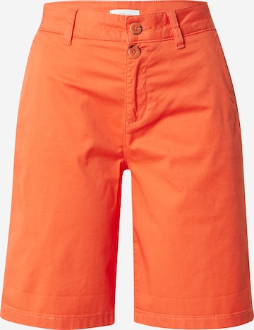 s.Oliver - regular Pantalón chino en naranja: frente