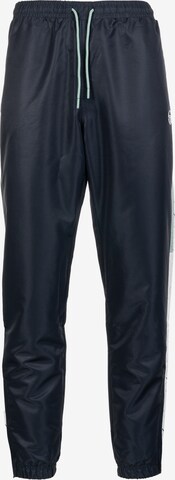 Sergio Tacchini Tapered Workout Pants 'SCOTLAND' in Black: front