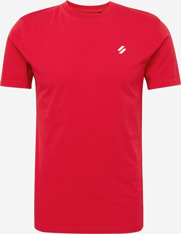 Superdry Performance Shirt in Red: front