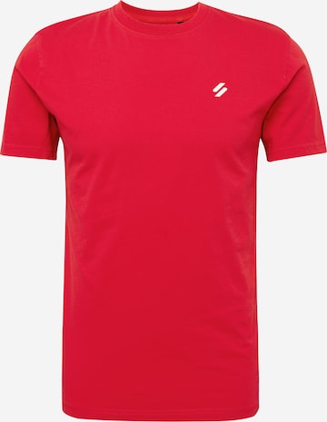 Superdry Performance Shirt in Red: front