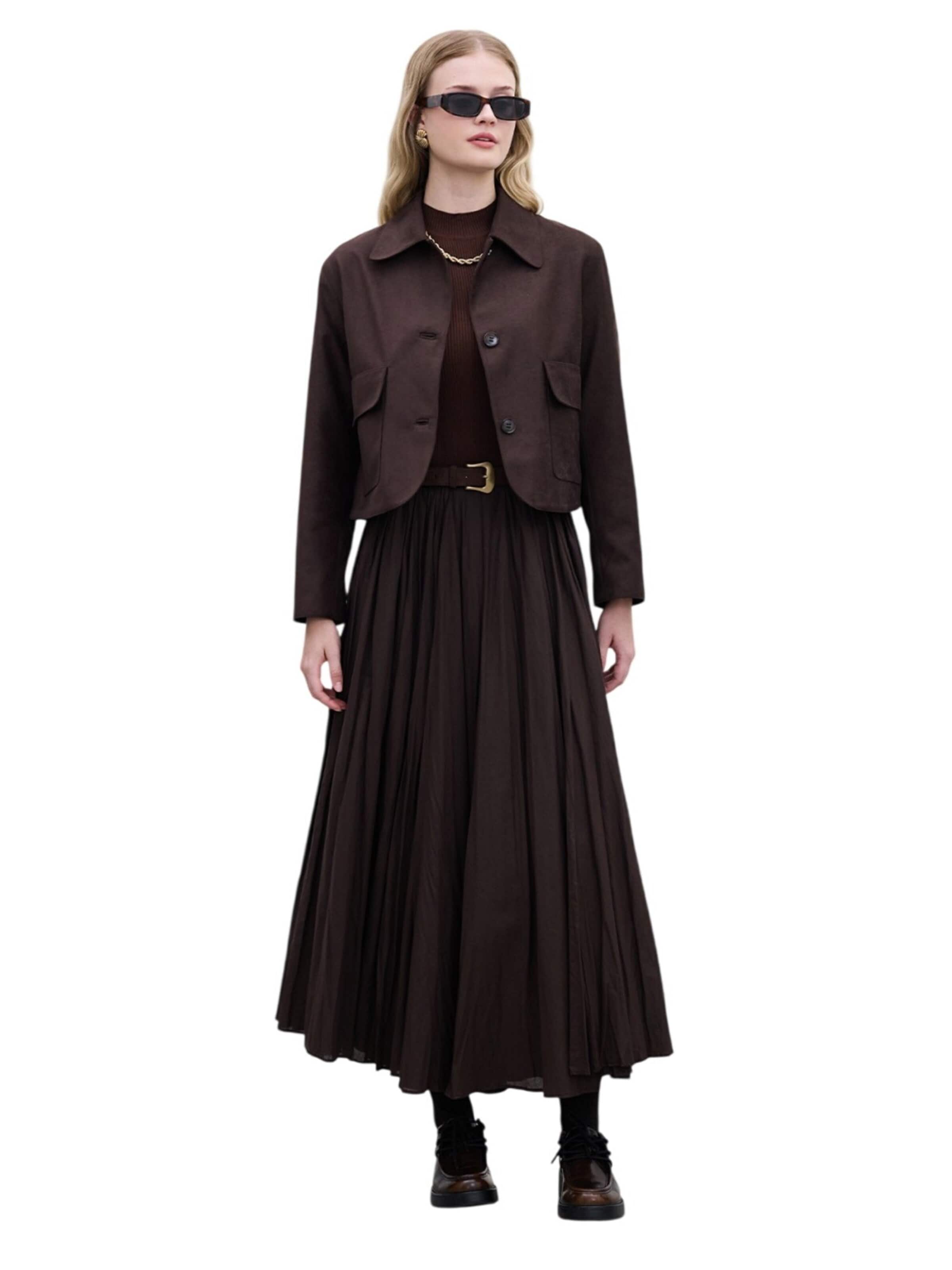 MANUKA Skirt in Brown