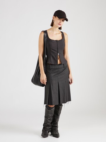 WEEKDAY Top 'Hilma' in Grau