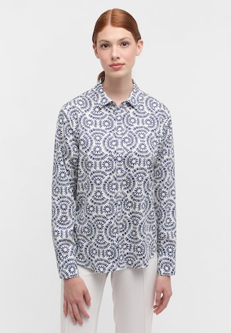 ETERNA Blouse in Blauw: voorkant